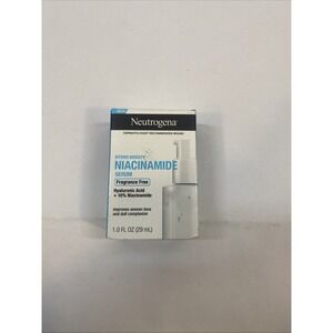 Neutrogena Hydro Boost+ Niacinamide Hydrating Face Serum 1 fl oz NEW IN‎ BOX